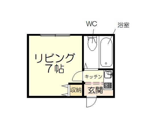 手稲駅 徒歩30分 2階の物件間取画像